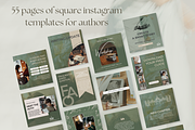 Author Instagram Post template, a Social Media Template by Petite Zakka Boutique (Thumbnail 4 of 6)