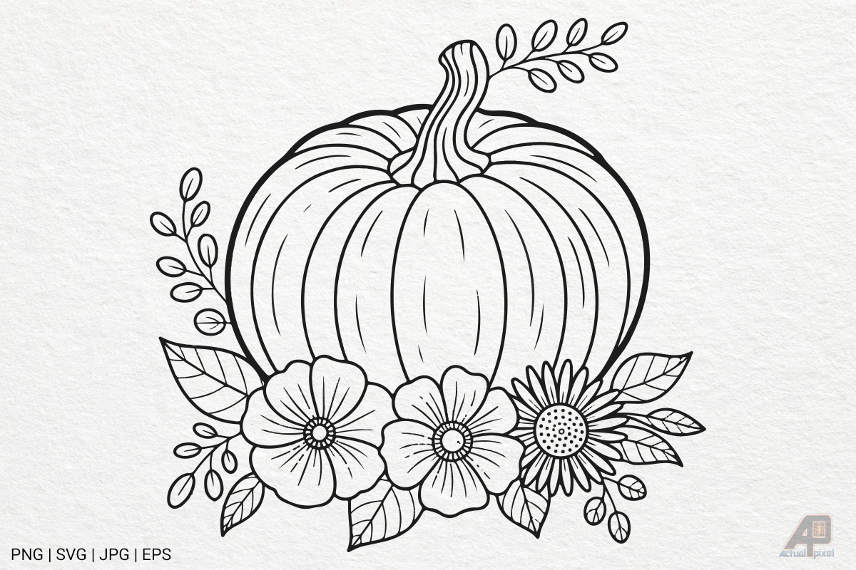 Pumpkin Fall Autumn SVG PNG Bundle, a Photo by Actual Pixel (Photo 11 of 19)