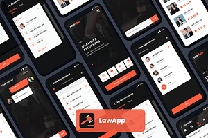 Consulting Firms App UI Kit LawApp