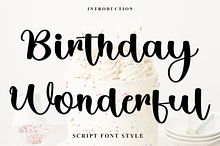 Birthday Wonderful