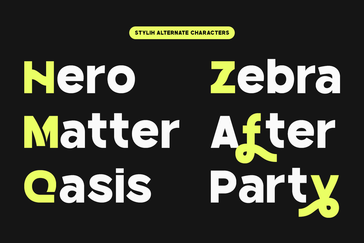 Talinoir - Bold Modern Sans Font, a Sans Serif Font by RagamKata (Photo 9 of 10)