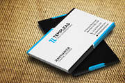 Corporate Business Card CM102, a Business Card Template by annozio (Thumbnail 3 of 4)