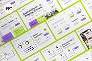 Purple Neo Business Investment PPT, a Presentation Template by graphicook (Thumbnail 1 of 8)