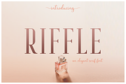 Riffle Font Family, a Serif Font by Craft Supply Co. (Thumbnail 1 of 11)