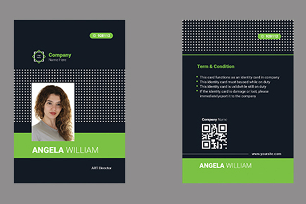 Id Card Template, a Business Card Template by TemplArt (Photo 3 of 4)