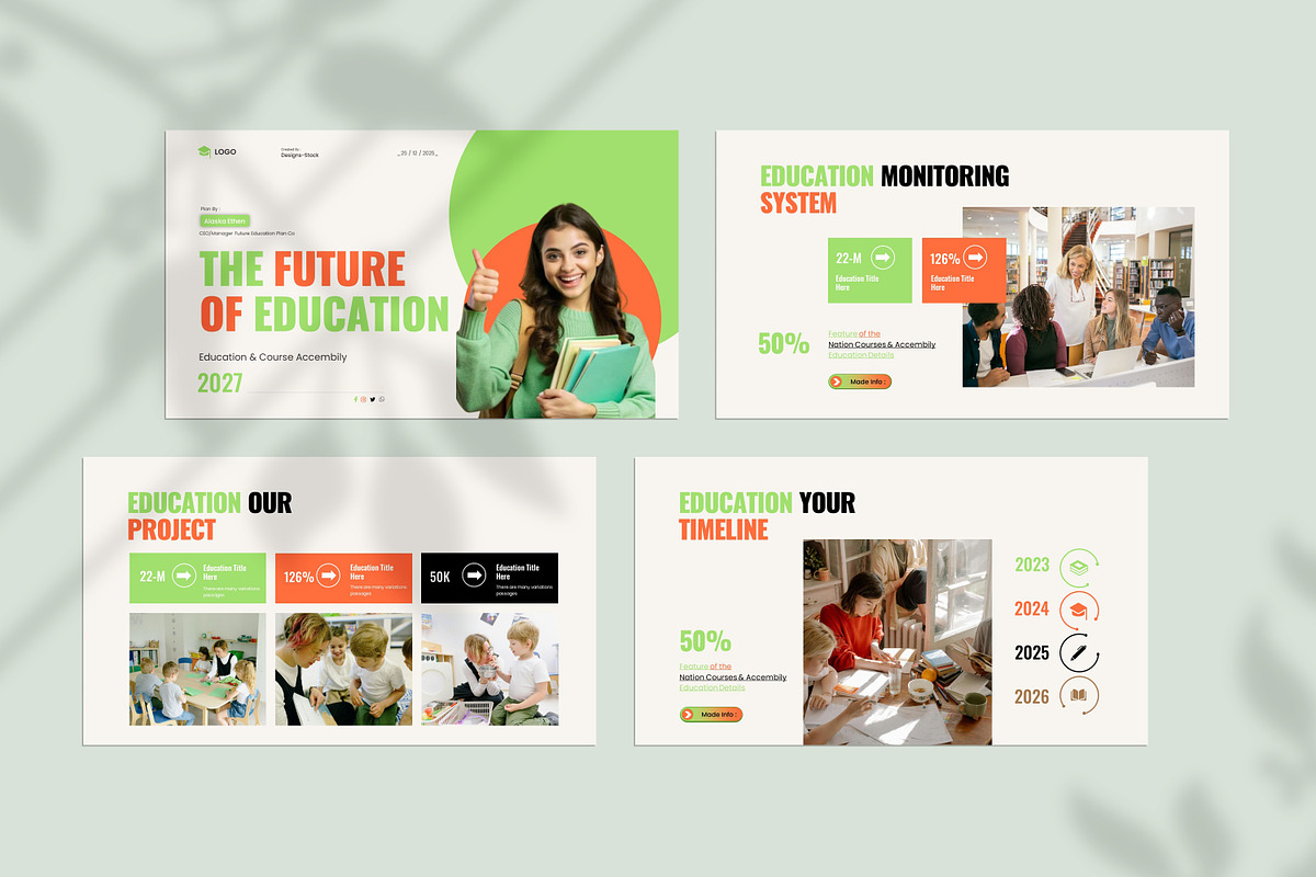The Feature of Education Presentatio preview 3