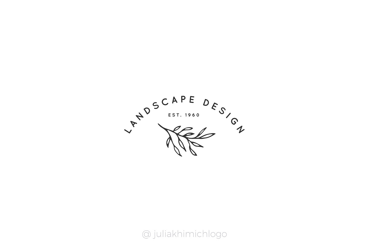 Logo Pack Volume 5. Florals, a Branding & Logo Template by Mint Air Studio (Photo 14 of 21)