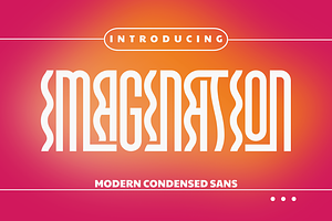 imagination - Condensed Font, a Sans Serif Font by 177Studio