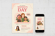 Women's Day Flyer Template, a Flyer Template by BrandPacks (Thumbnail 2 of 4)