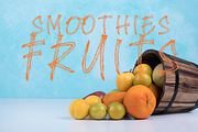 Youth Today - Textured Brush Fonts, a Sans Serif Font by Crump Hand (Thumbnail 6 of 7)