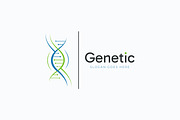 Genetic Logo Science Medical Health, a Branding & Logo Template by Signatoro (Thumbnail 1 of 2)
