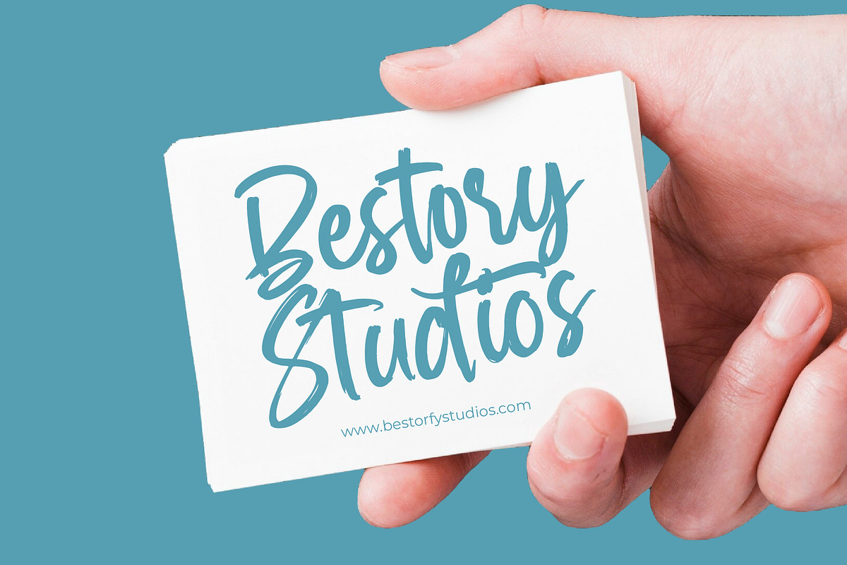 Spenty Brother Modern Brush Font, a Script Font by Letterena Studios Script (Photo 4 of 20)