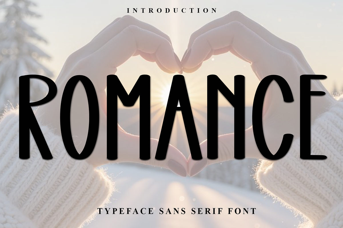 Romance, a Script Font by FreshTypeINK (Photo 1 of 7)