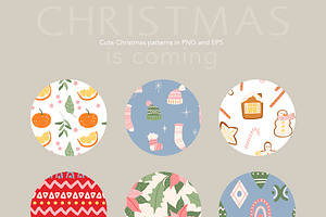 Christmas Is Coming! Cute Cliparts