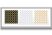 Set of abstract geometry patterns in, a Pattern Graphic by RODINA (Thumbnail 3 of 3)
