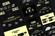 Figma Product Studio Landing Page, a Landing Page Template by Musara (Thumbnail 3 of 5)