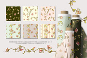 French Floral Art Nouveau Flower, a Decorative Illustration by Rachel Art Studio (Thumbnail 7 of 8)