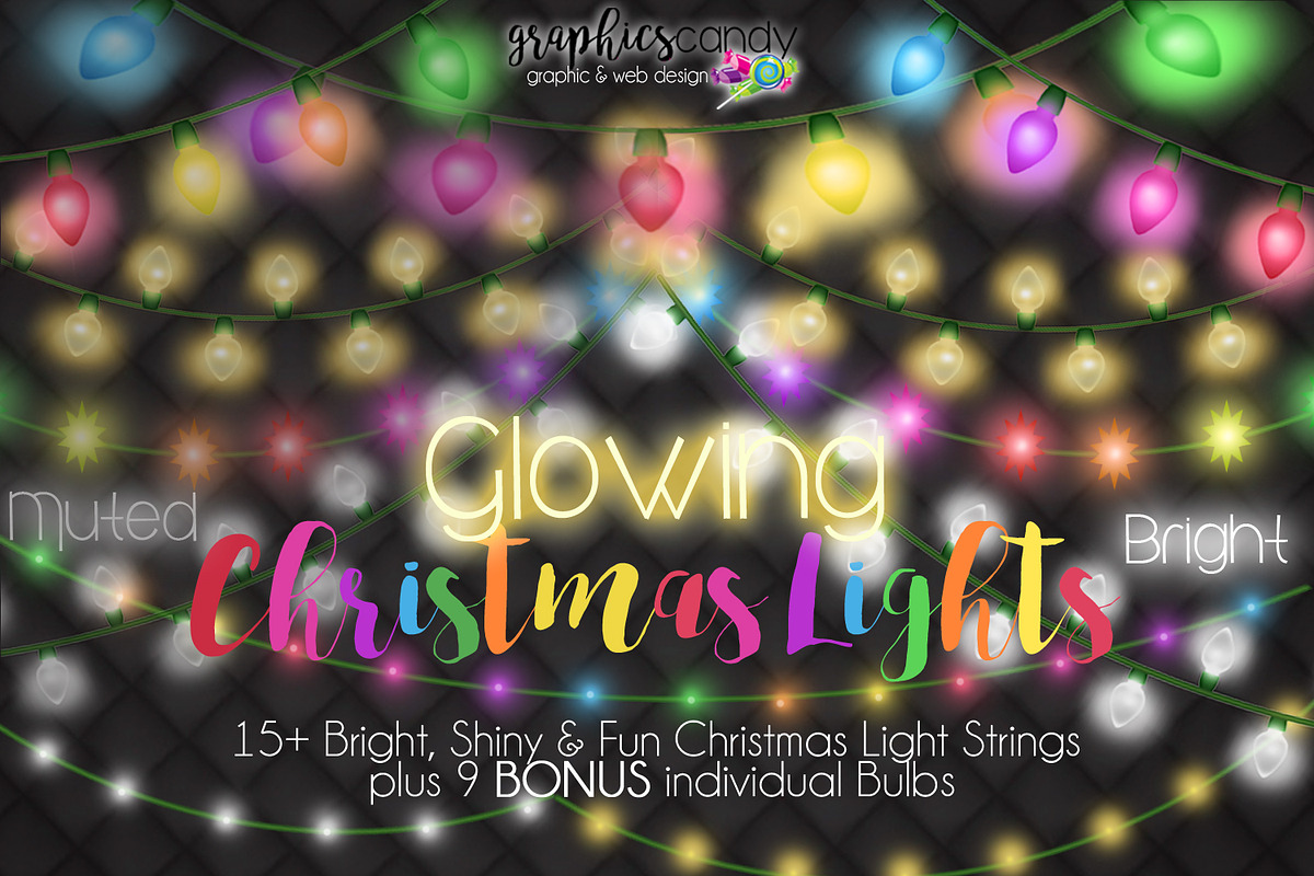 Christmas Lights, an Illustration by Graphics Candy (Photo 1 of 4)