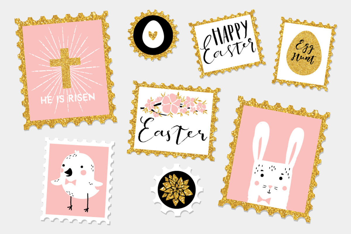 Happy Easter collection, a Decorative Illustration by Artnis (Photo 5 of 5)