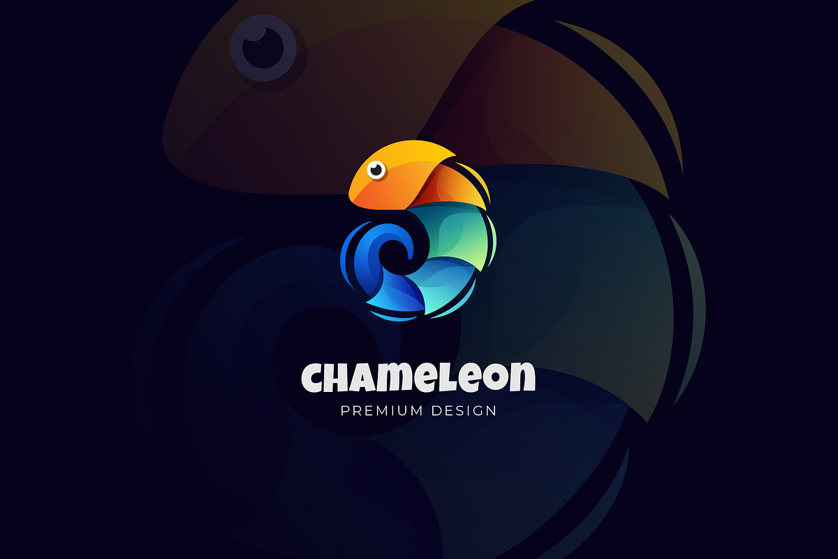 Chameleon Colorful Logo Design, a Branding & Logo Template by Agung_cs (Photo 1 of 2)