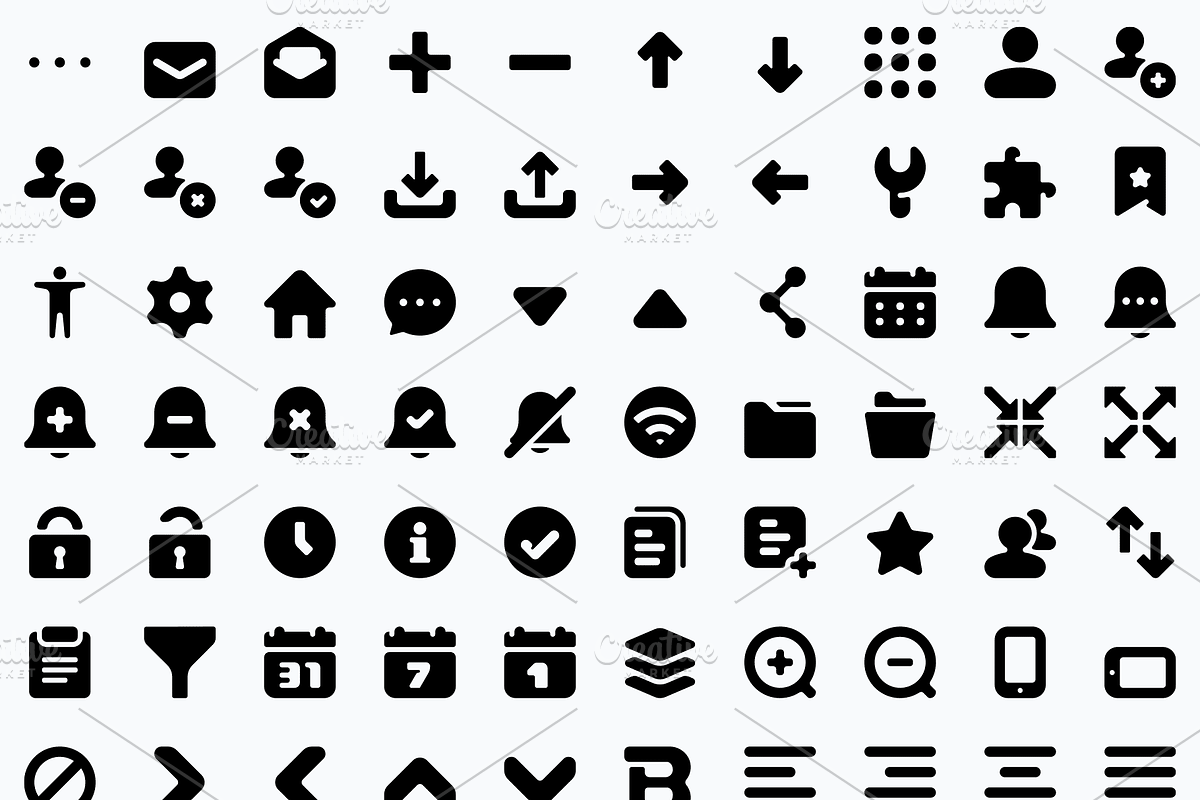 Roundies 2200 Solid Icons, a Solid Icon by Vectopus.com (Photo 24 of 27)