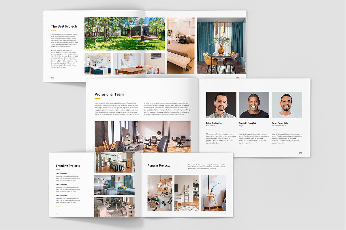 Architeo Portfolio Landscape Canva, a Brochure Template by artbart (Photo 4 of 6)