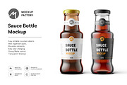 Sauce Bottle Mockup, a Product Mockup by Mockup Factory (Thumbnail 1 of 3)
