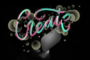 Lettering Modern Art Bundle, a Brush Add-On by Letter Elfa Studio (Thumbnail 3 of 12)