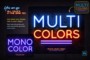 Real Neon Photoshop Effect, a Brushes & More by Andrew Skoch Design (Thumbnail 3 of 8)