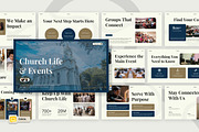 Church Events & Activities, a Presentation Template by Loin Studio (Thumbnail 1 of 4)
