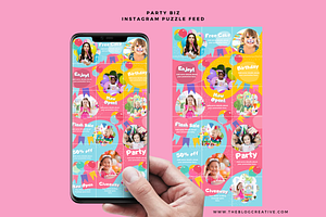 Party Biz Canva Instagram Puzzle