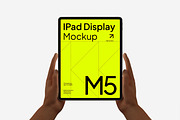 iPad hand holding Mockup, an iPad Mockup by Unerispace (Thumbnail 4 of 5)