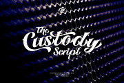 Custody Script, a Blackletter Font by creativemedialab (Thumbnail 1 of 9)