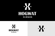 Letter H Minimalist Monogram Logo, a Branding & Logo Template by ika trisiana (Thumbnail 1 of 2)