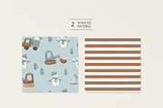 Winter construction, a Pattern Graphic by Olena Kuznietsova (Thumbnail 2 of 9)