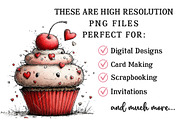 Whimsical Valentines Day Clipart, an Illustration by OK Design (Thumbnail 5 of 6)
