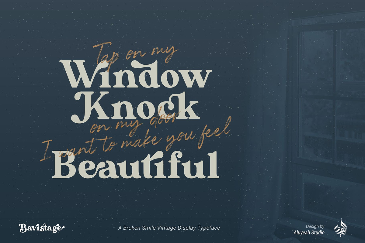 Bavistage, a Serif Font by Aluyeah Studio (Photo 7 of 15)
