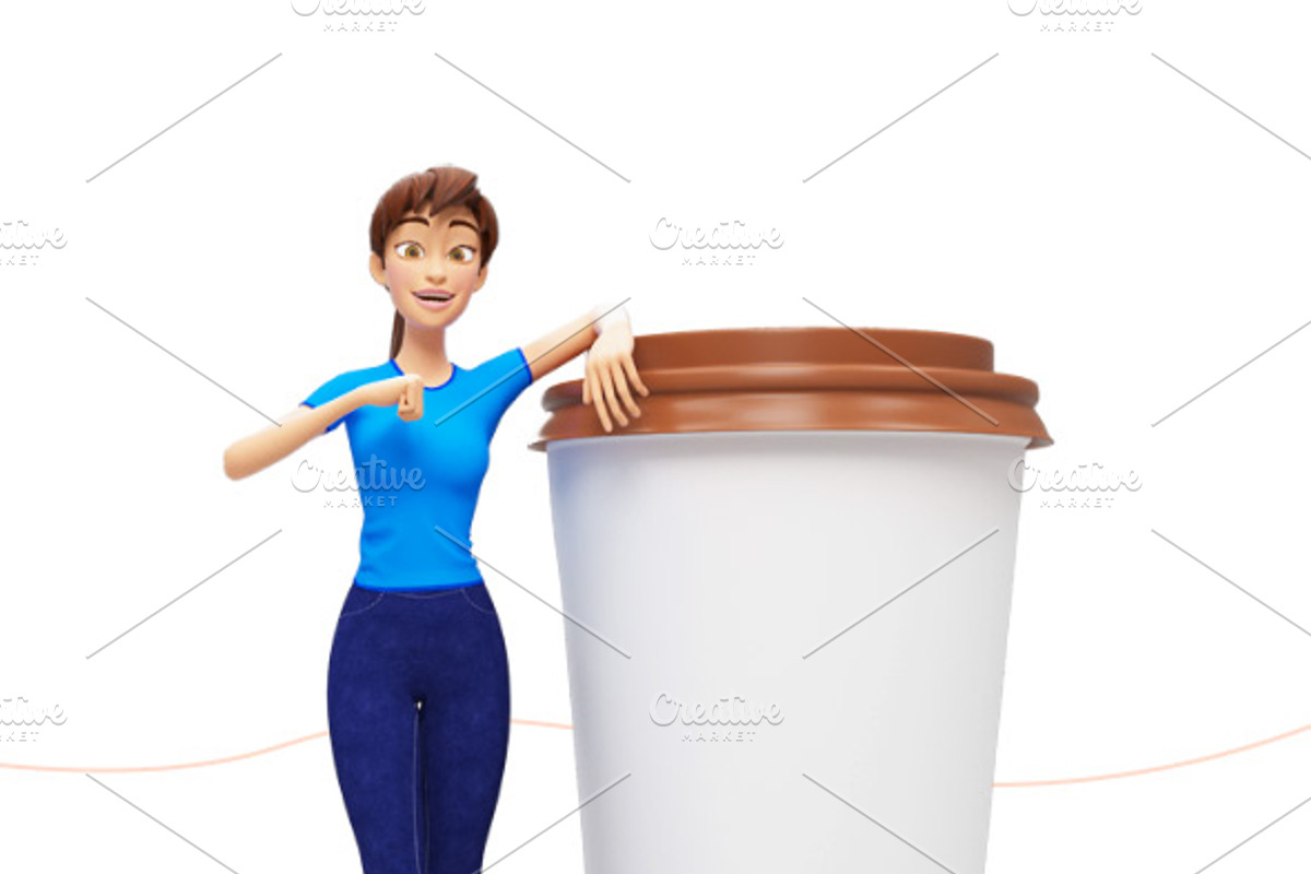 35 Jenny 3D Product Promo Mock-Ups, an iPad Mockup by Oleg Ribar (Photo 8 of 29)