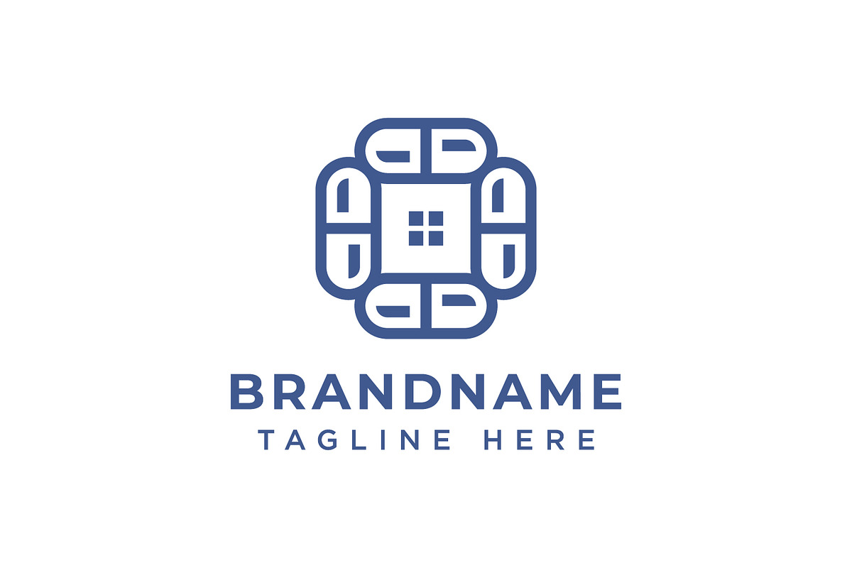 Capsule Home Logo, a Branding & Logo Template by Pray Art Design Studio
