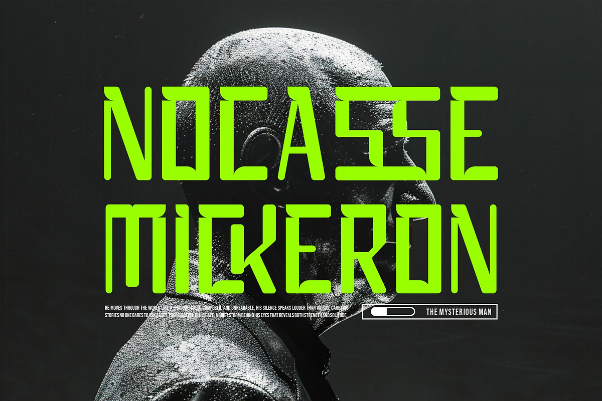 Bilecra | Futuristic Sans Serif Font, a Sans Serif Font by Ermedia Studio (Photo 9 of 10)