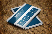 Minimalistic Creative Business Card, a Business Card Template by M9 Design (Thumbnail 1 of 3)