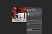 Two coffee mug mock up psd, 2 mugs, a Cups & Container Mockup by Leo Flo Mockups (Thumbnail 2 of 2)
