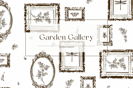 Garden Gallery: A Seamless Pattern
