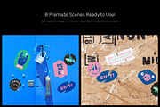 Sticker Mockups - Shape Generator, an Advertising Mockup by Mr.Mockup™ (Thumbnail 8 of 10)