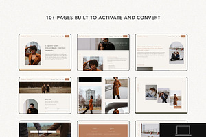 Squarespace 7.1 Template: Michelle