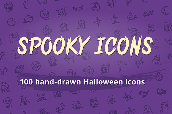 Spooky Icons 100 Halloween Icons