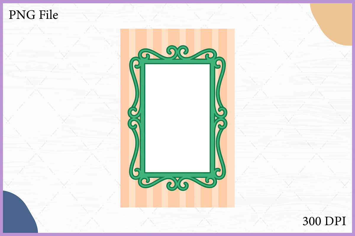 Striped Coquette Frame Vector Bundle, a Decorative Illustration by Gfx Expert Team (Photo 4 of 10)