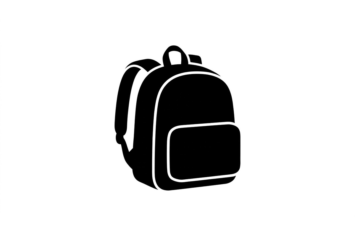 School Backpack Silhouette Set, an Object Graphic by Creativeshirt (Photo 3 of 3)