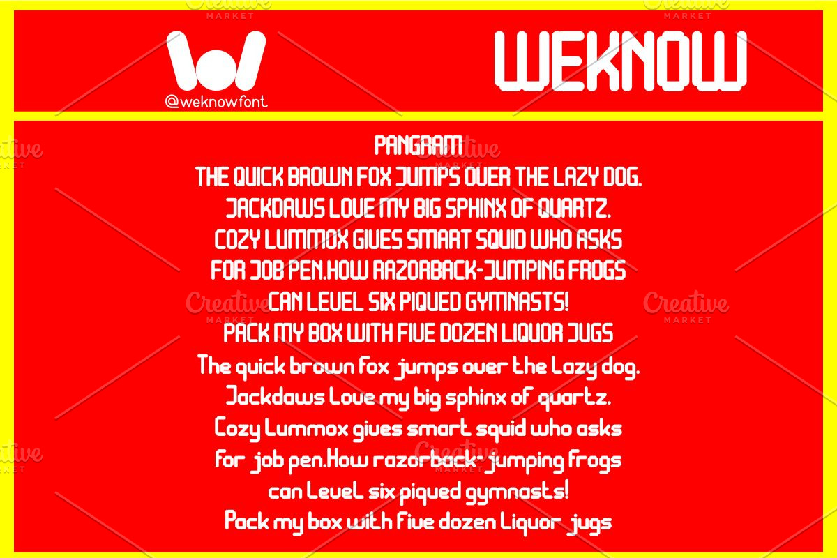 Video Games font, a Font by weknow (Photo 6 of 8)