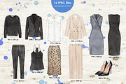 Trendy Fashion Items in Watercolor, an Illustration by Sweet Oh Sour (Thumbnail 2 of 5)
